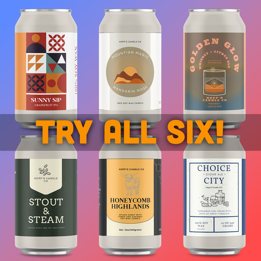 Try all 6 candles in our Six Pack