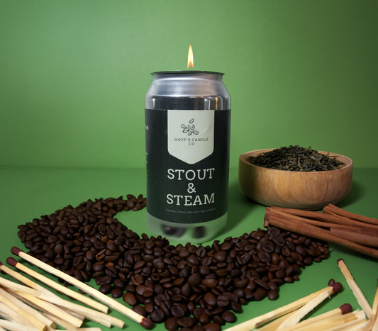 Stout & Steam: Soy Wax Candle